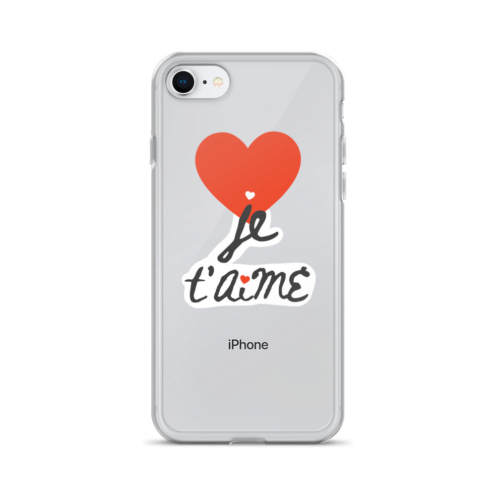 Je T'aime iPhone Case / Language of Love French Edition