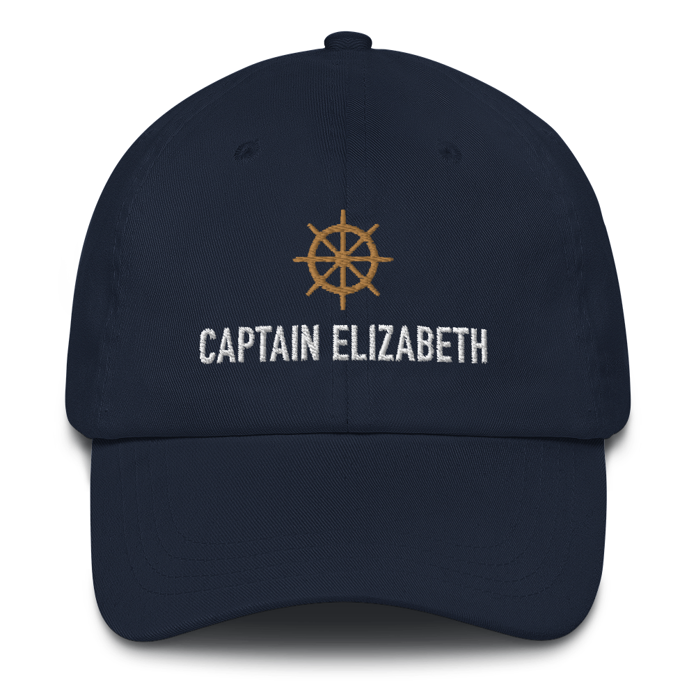 Personalized 'Captain' Ball Cap