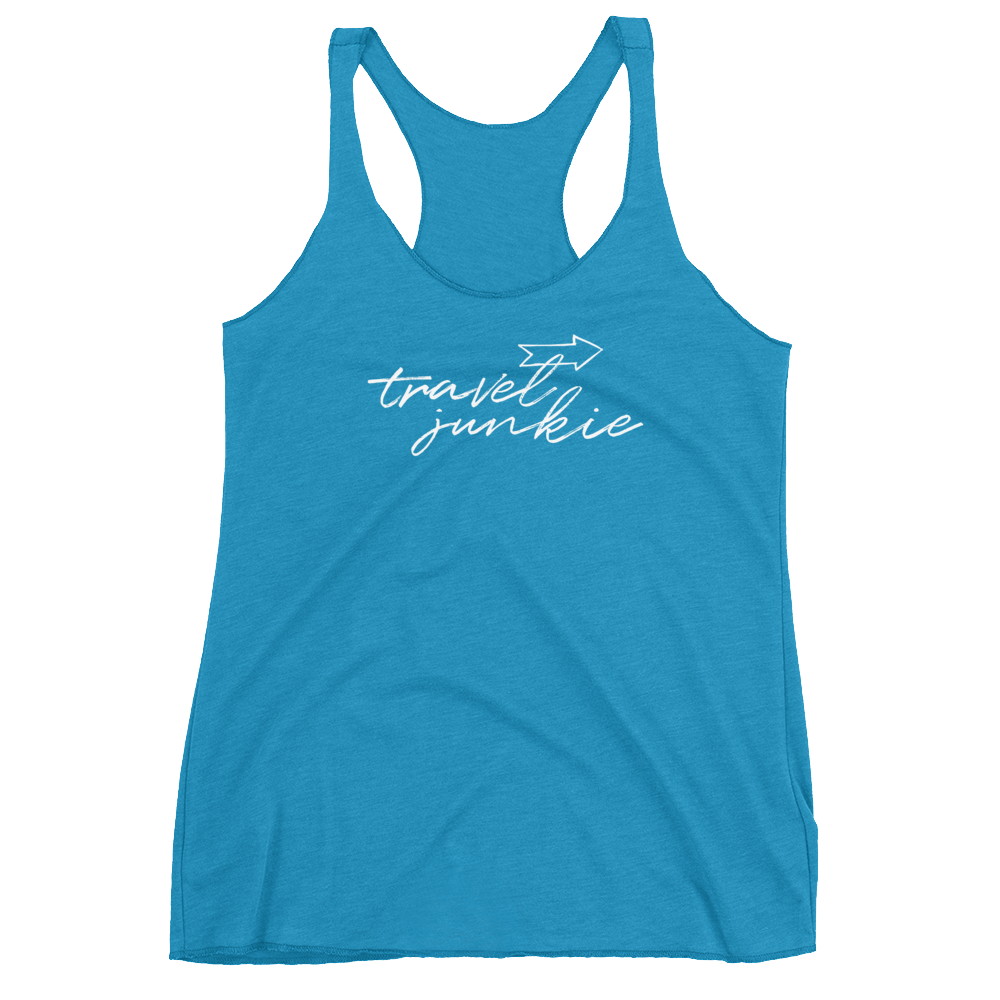 Travel Junkie Women's Racerback Tank