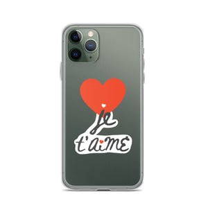 Je T'aime iPhone Case / Language of Love French Edition