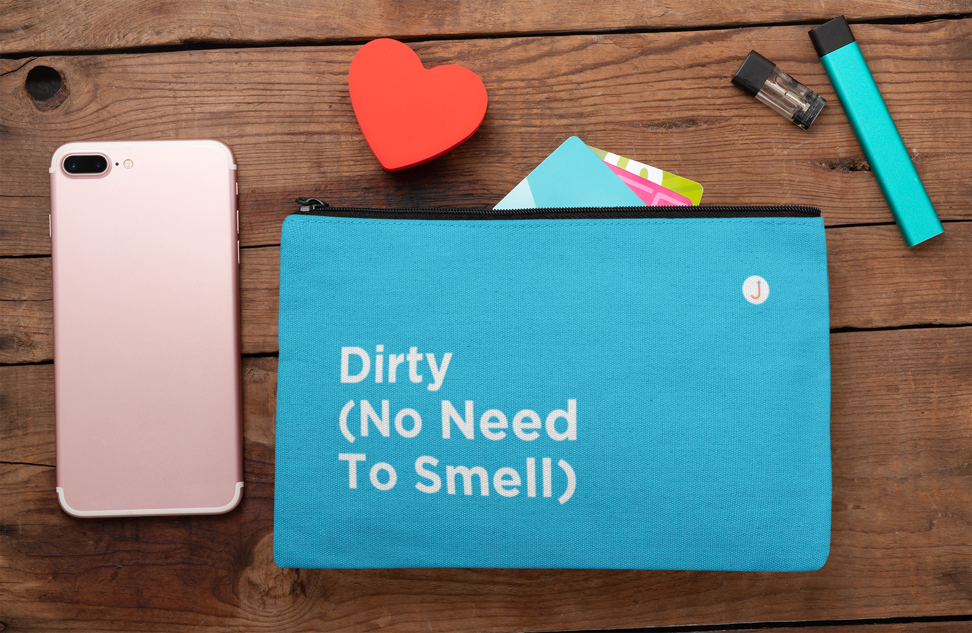 Dirty (No Need To Smell) Travel Accessory Pouch