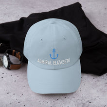 Personalized 'Admiral' Ball Cap