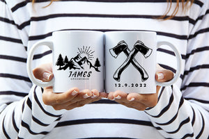 Personalized Groomsman Ceramic Mug