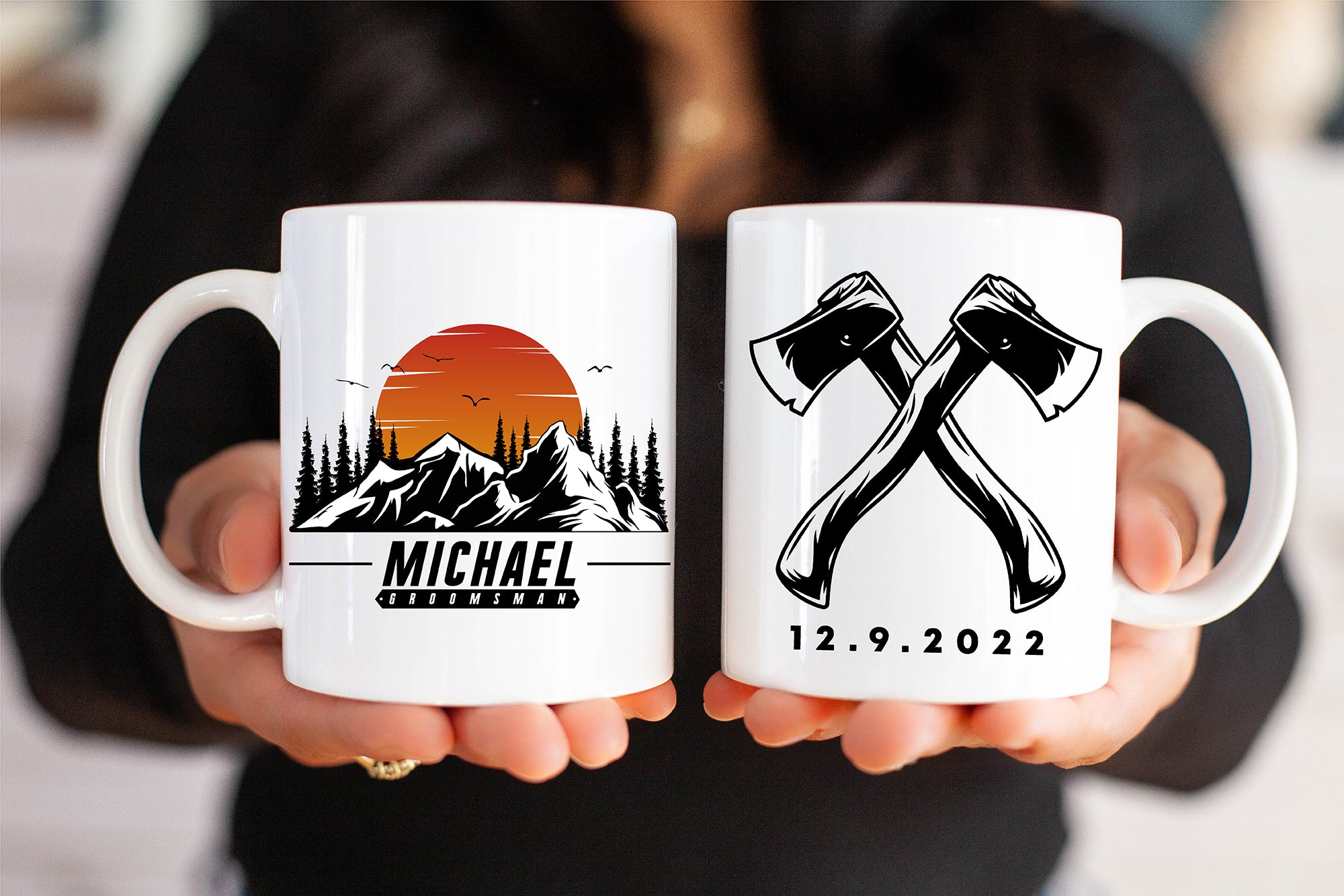 Personalized Groomsman Ceramic Mug