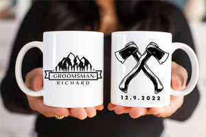 Groomsman Or Best Man Personalized Ceramic Mug