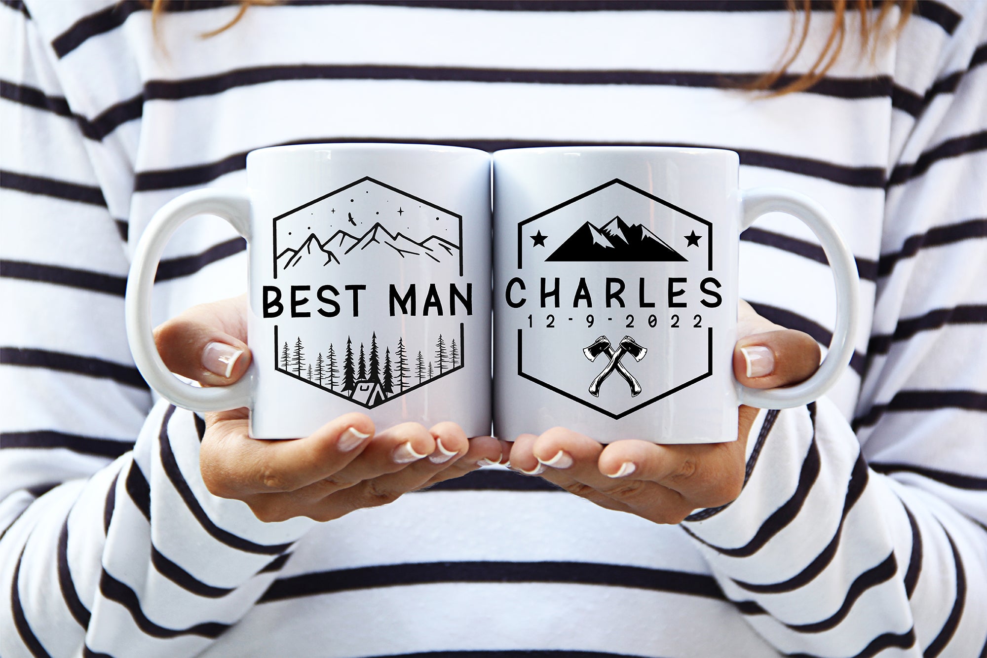 Personalized Groomsman Coffee Mug