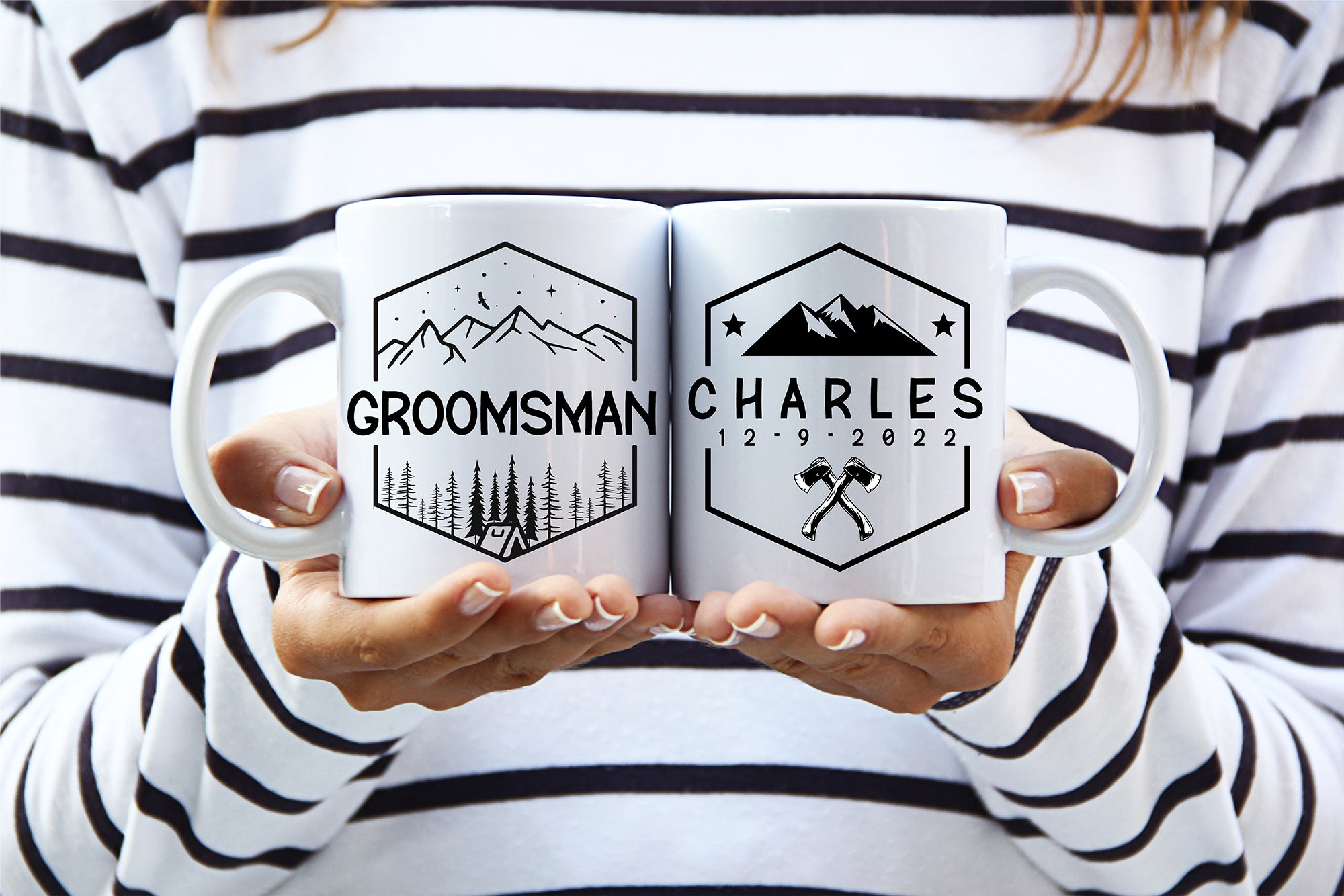 Personalized Groomsman Coffee Mug