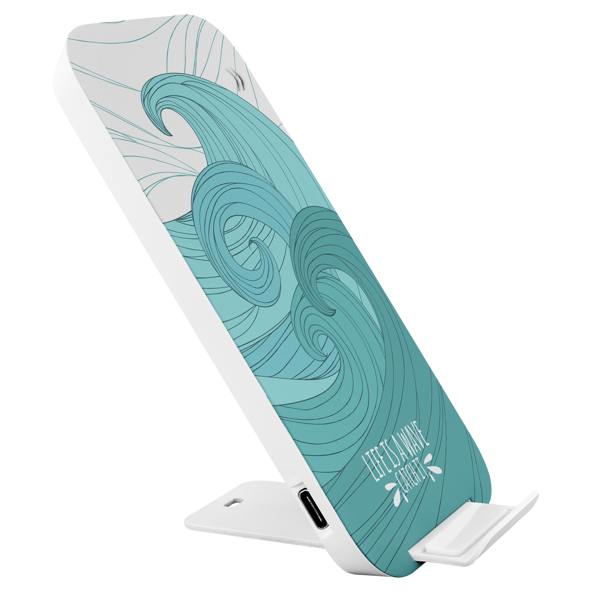 Life Is A Wave Wireless Charger Docking Station