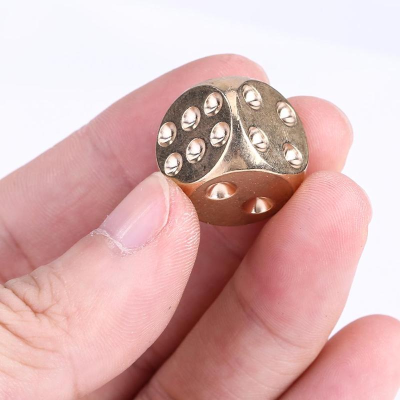 The Coolest Brass Game Dice In Town