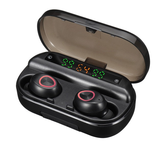 The Incredible Travel Earbuds & Power Bank - Wireless, Bluetooth & Waterproof