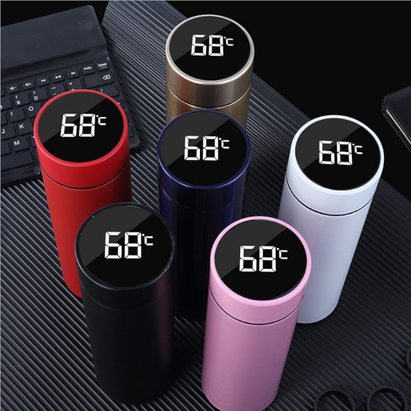 The Never-Charge Smart Thermal Travel Mug