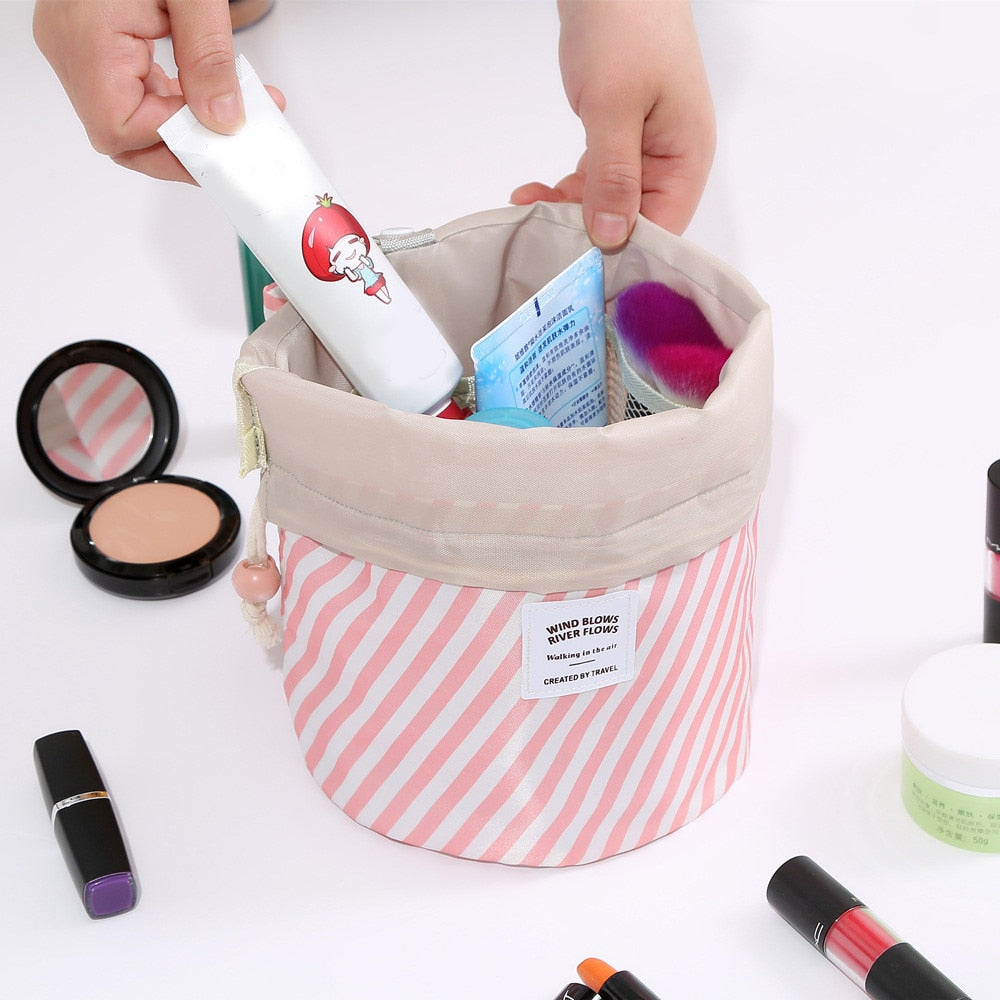 Super Cute Bucket Makeup Bag