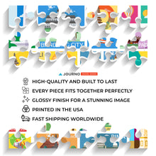 Cities of Indonesia - Travel Jigsaw Puzzle