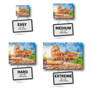Rome's Colosseum Puzzle - Jigsaw Travel Puzzle