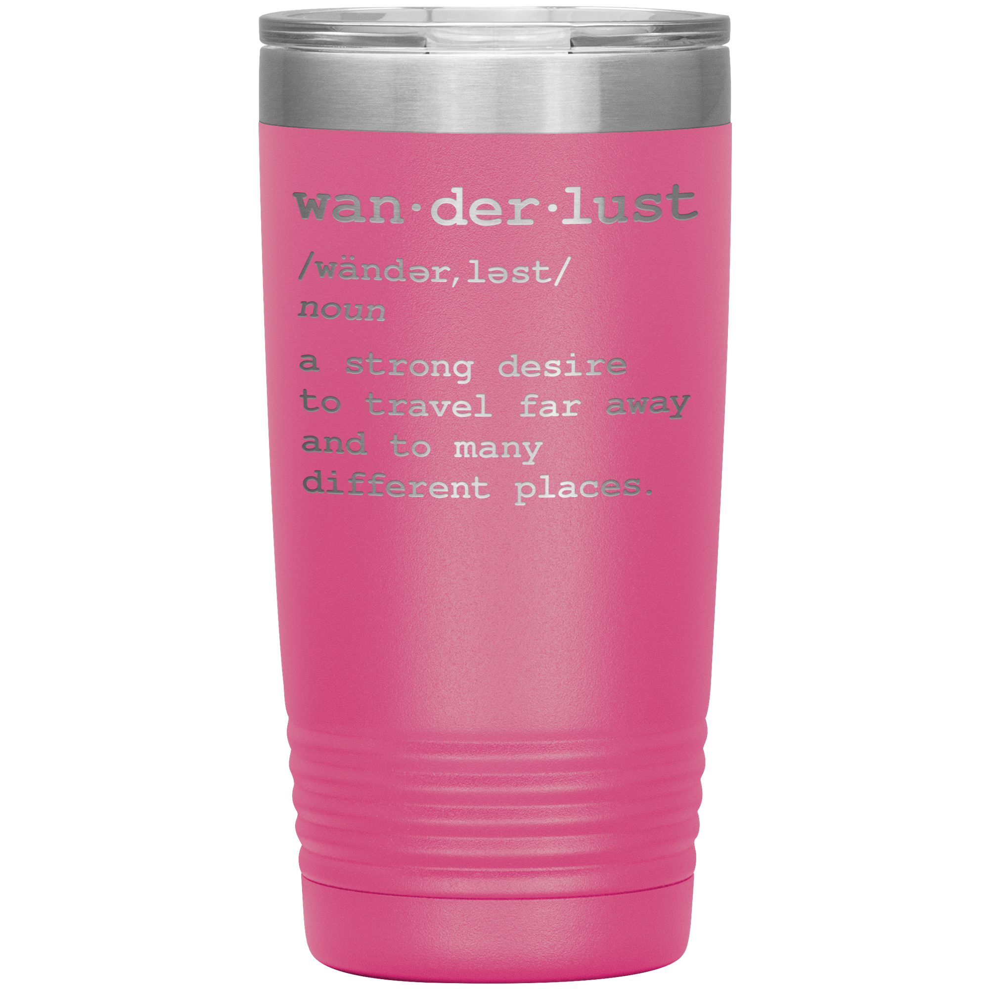 Wanderlust Travel Mug - 20oz To-Go Mug For All Occasions