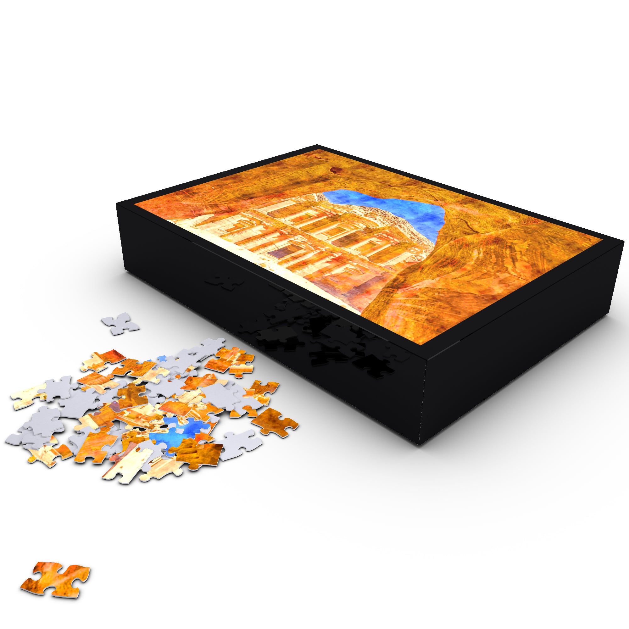 The Petra Puzzle - Bucket List Landscape Jigsaw Puzzle