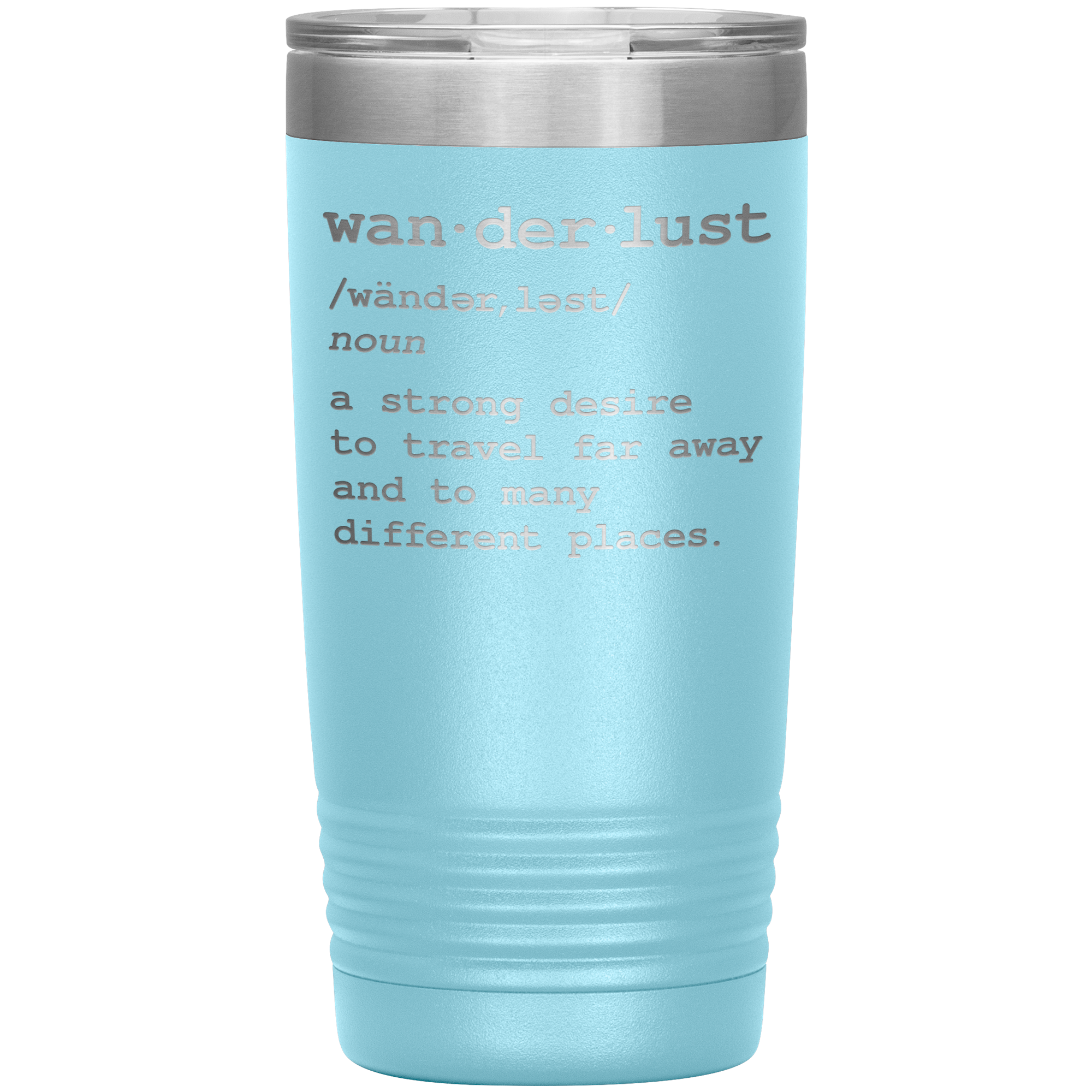 Wanderlust Travel Mug - 20oz To-Go Mug For All Occasions