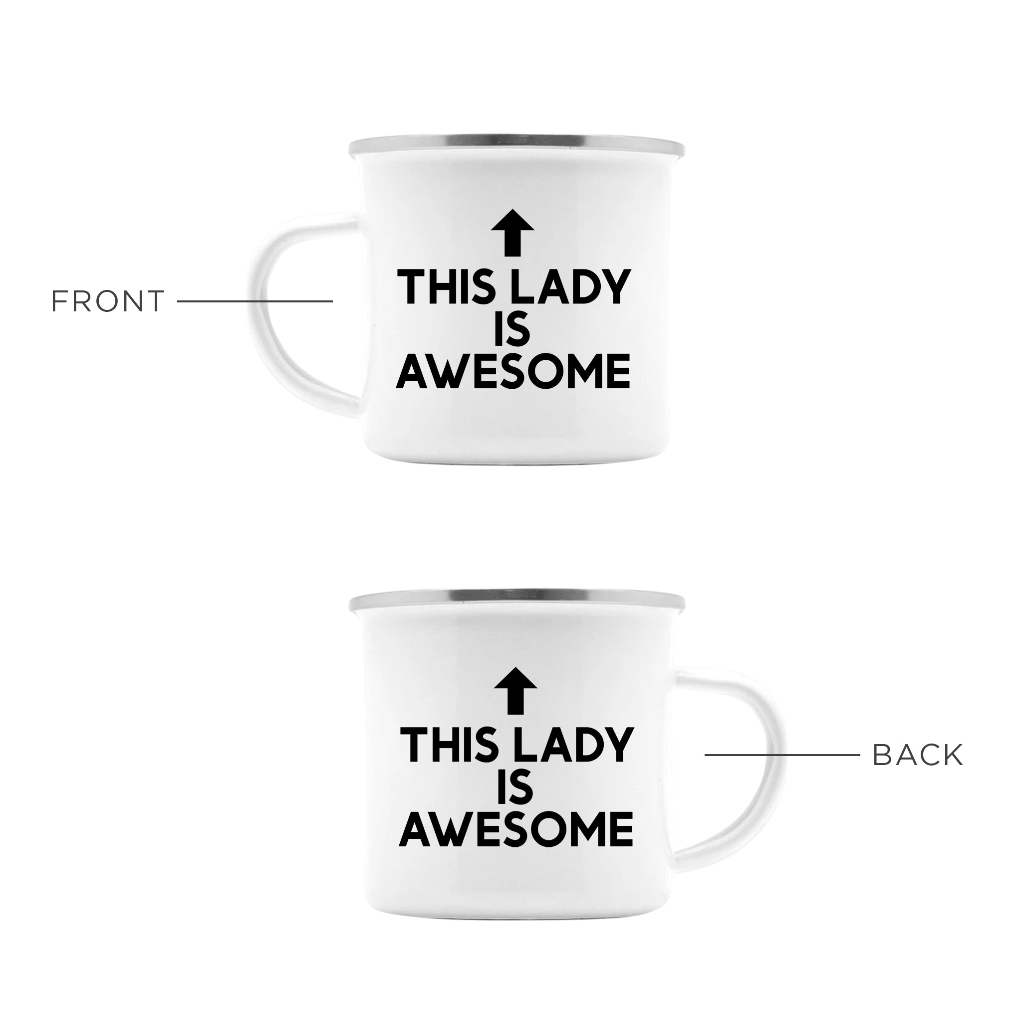 Awesome Wife Camping Mug