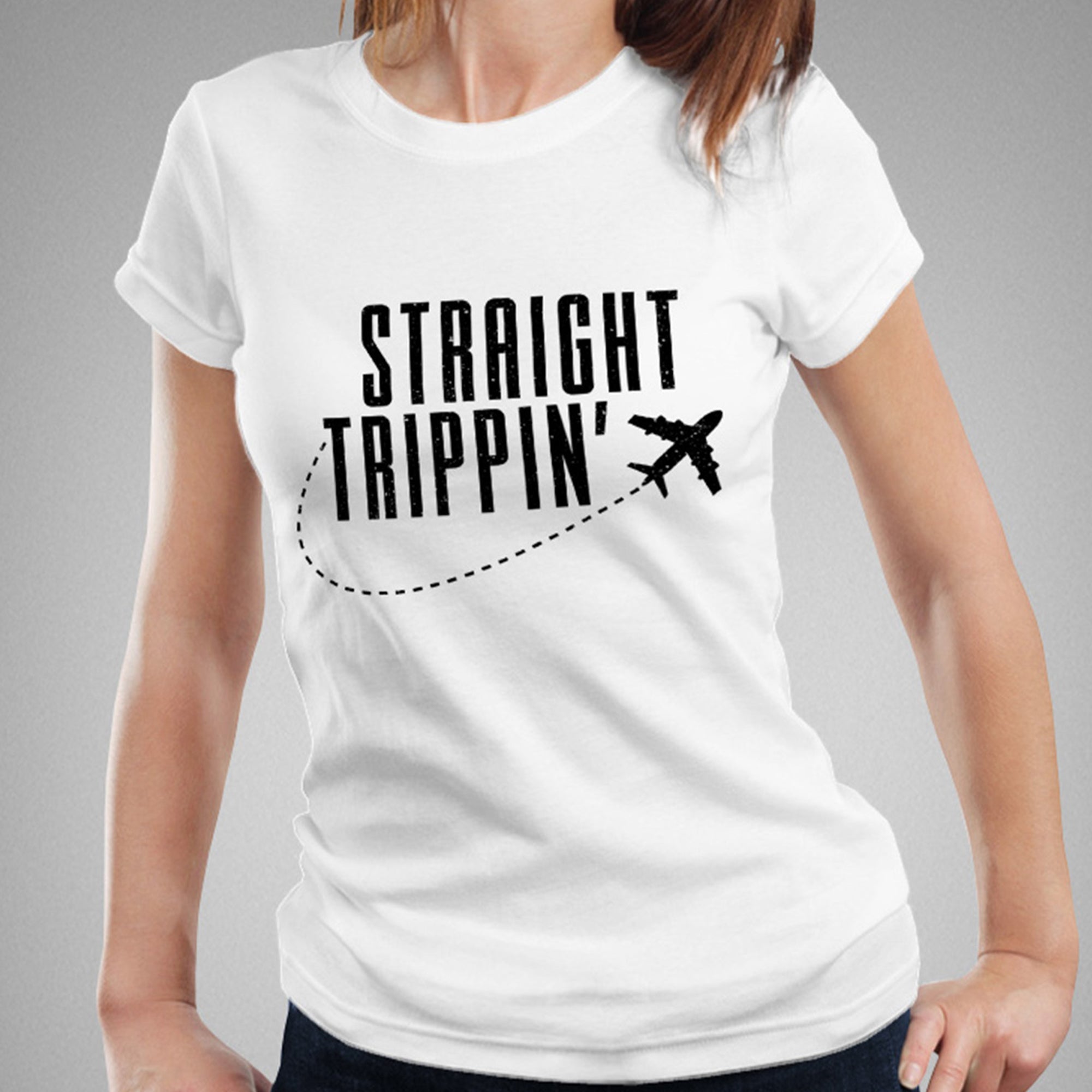 Straight Trippin - Fun Unisex Travel Shirt