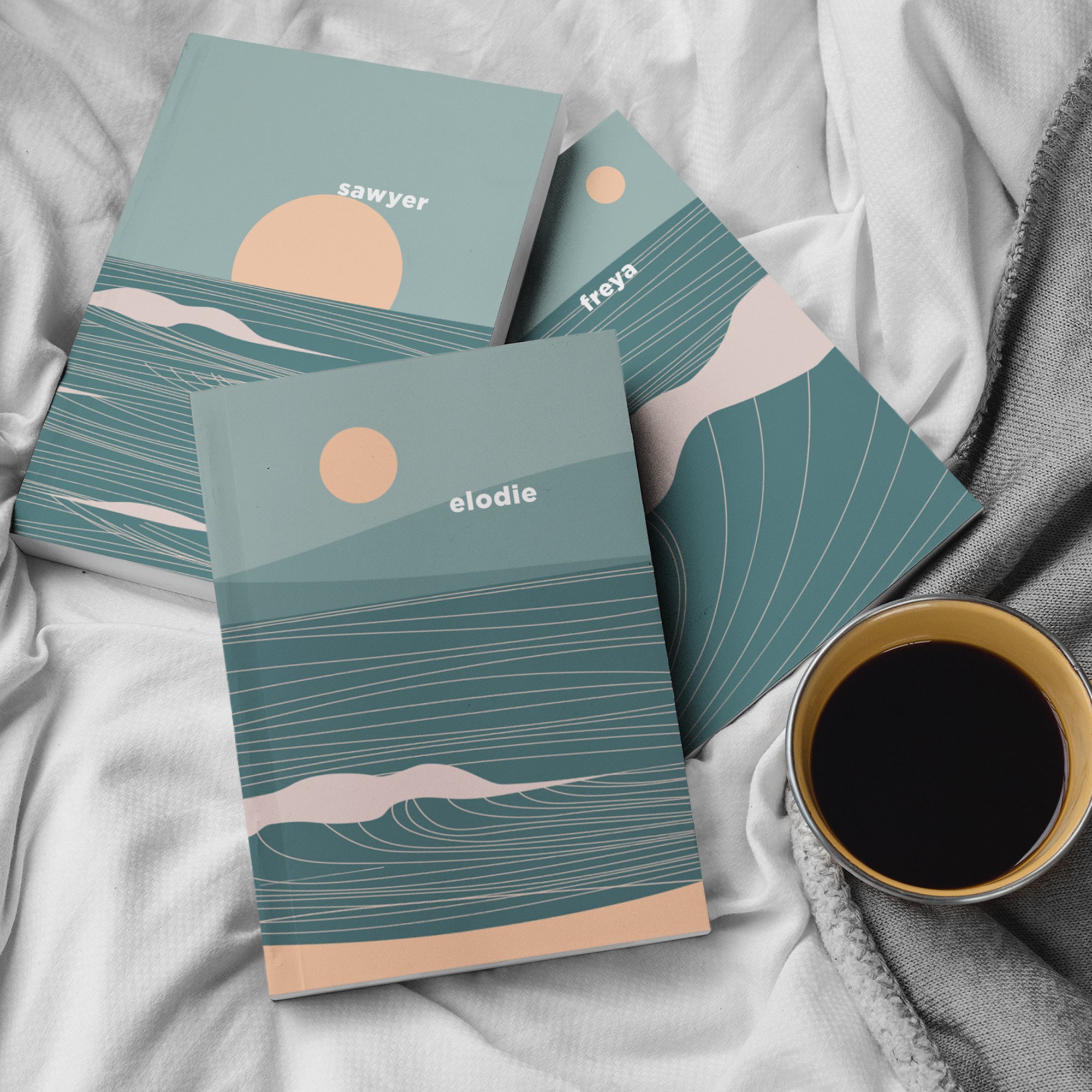 Personalized Oceanscape Travel Journal