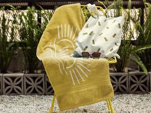 The Customized "Sun's Up" Beach Towel - A Summer Necessity!