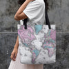 Load image into Gallery viewer, Maps Of The World Tote Bag - Cool, Unique Beach &amp; Shopping Tote.